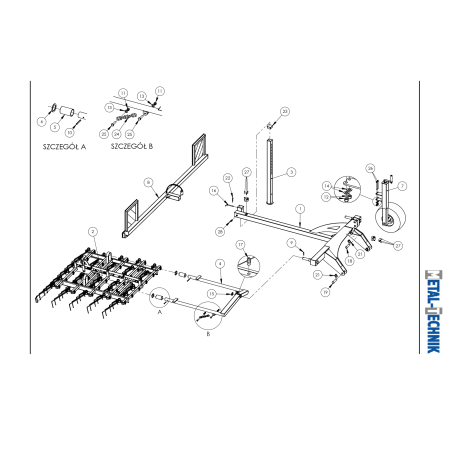 Katalog części zamiennych - Metal-Technik Chwastownik MT1 - 3000